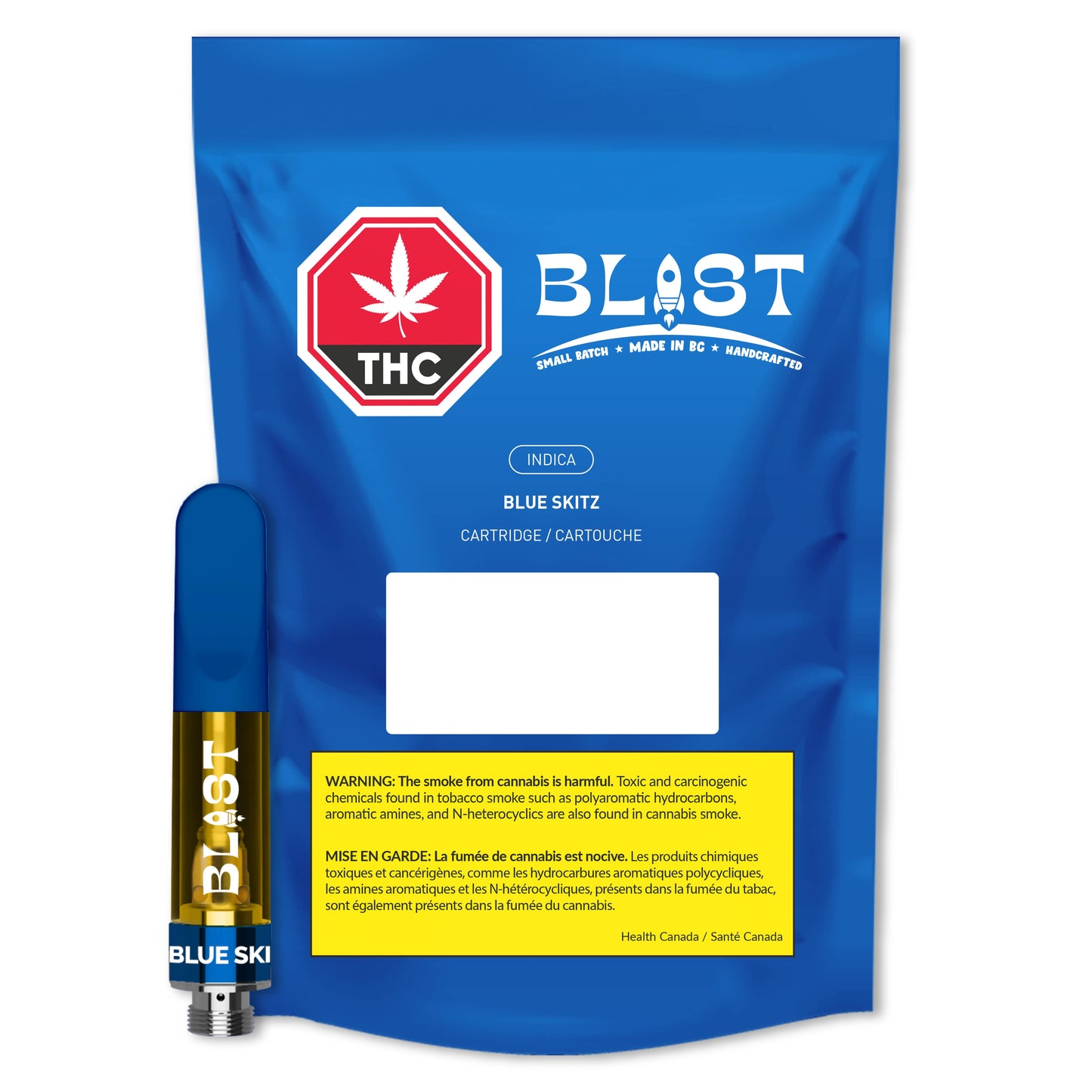 Blue SKITZ Vape Cartridge