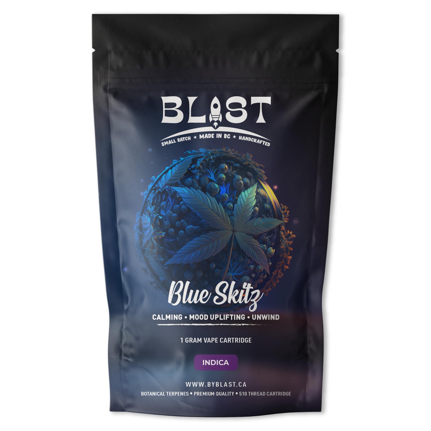 Blue SKITZ Vape Cartridge