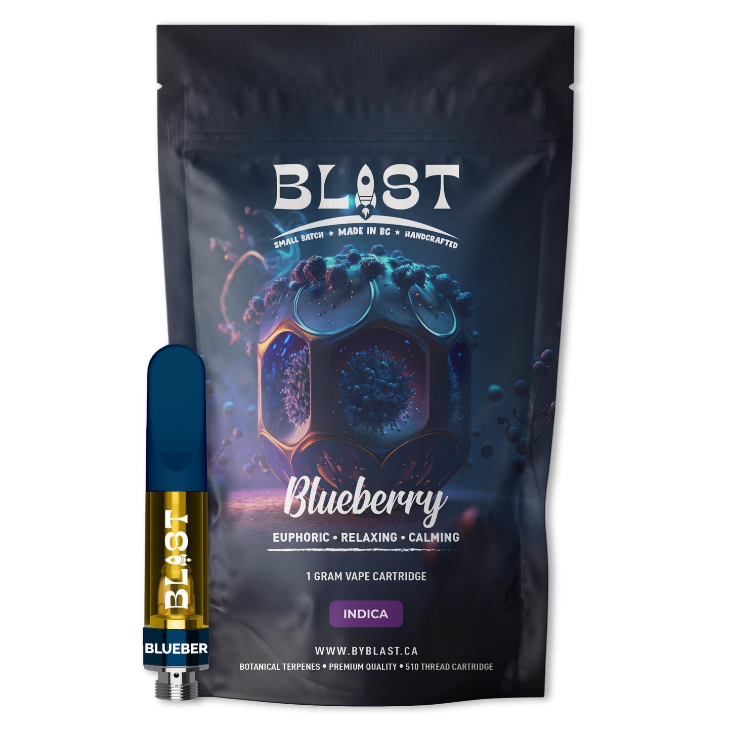 Blueberry Vape Cartridge