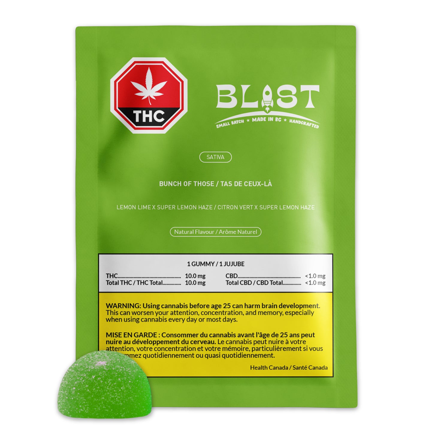 Bunch Of Those Super Lemon Haze Distillate Gummy