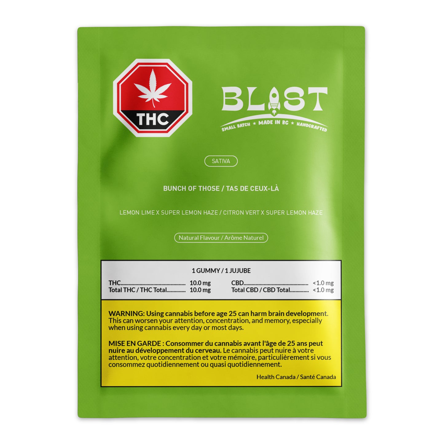 Bunch Of Those Super Lemon Haze Distillate Gummy