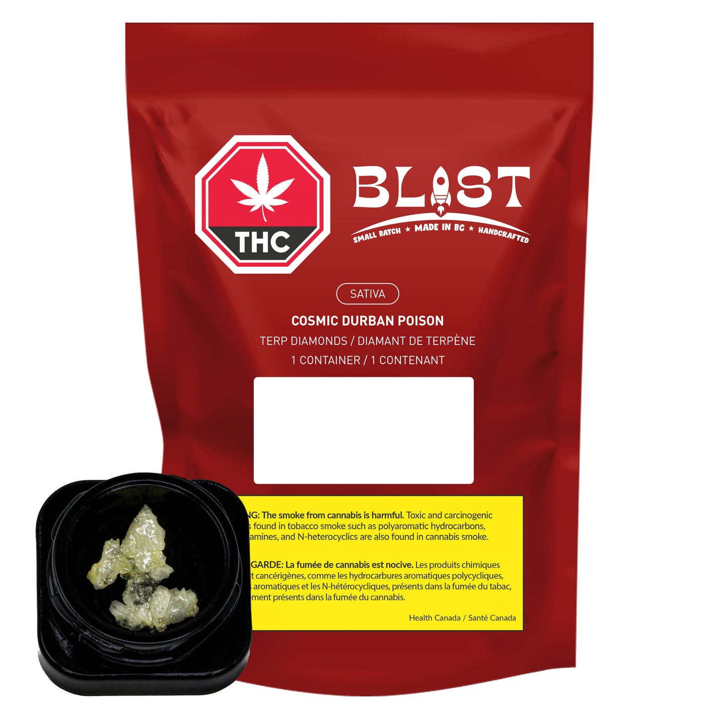 Cosmic Durban Poison THCA Diamonds