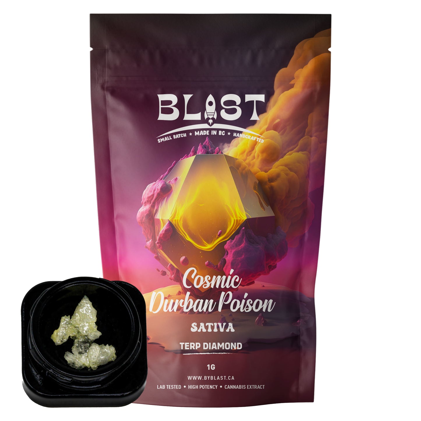 Cosmic Durban Poison THCA Diamonds