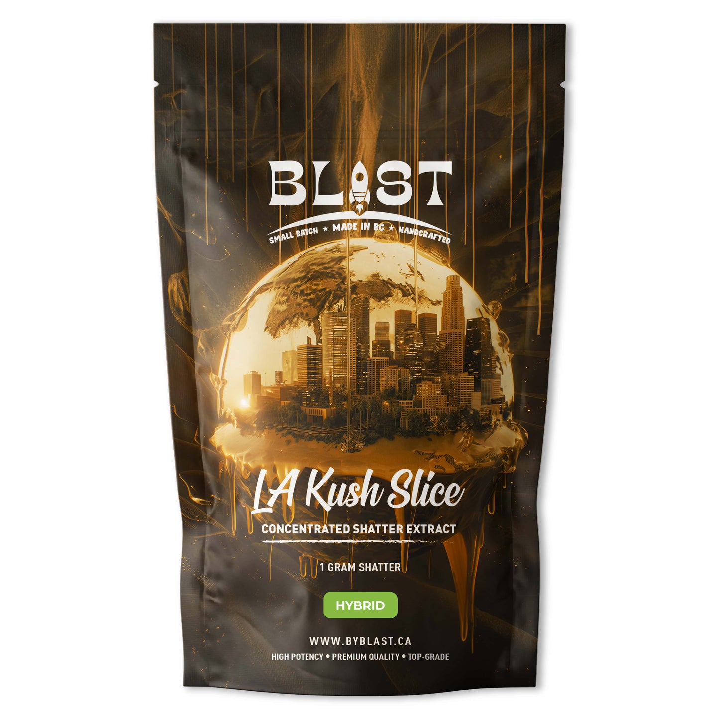 LA Kush Slice Shatter