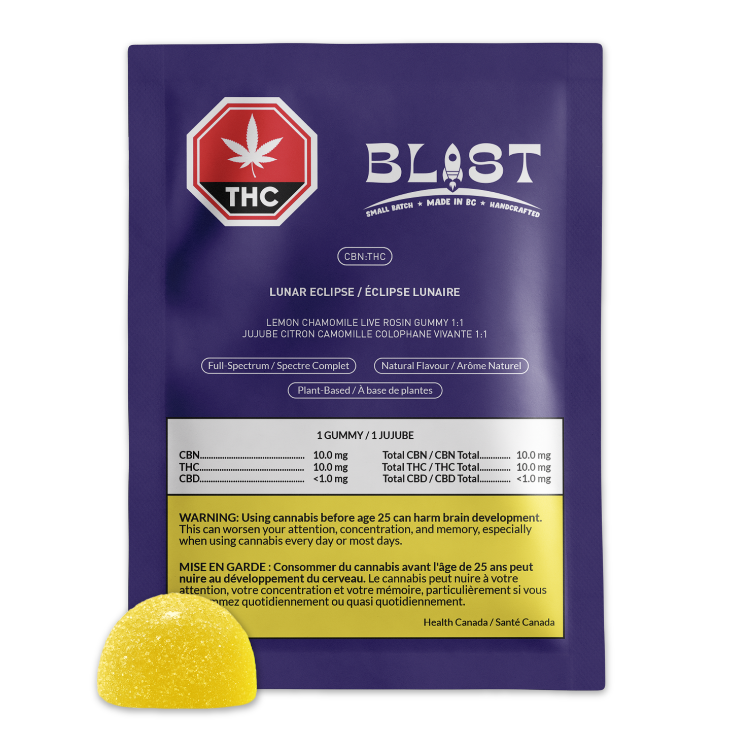 Lunar Eclipse - Live Rosin THC:CBN 1:1