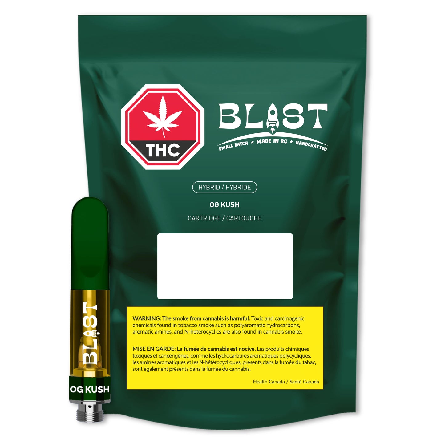 OG Kush Vape Cartridge