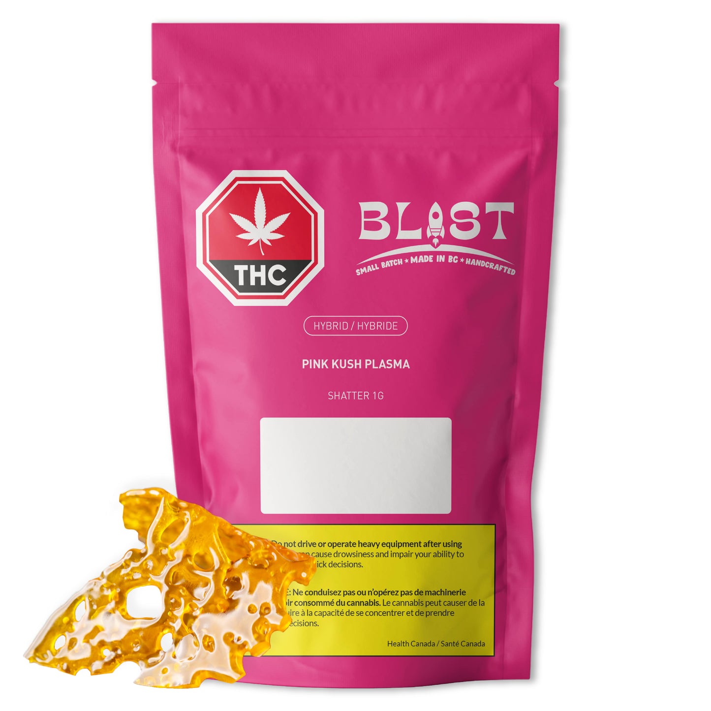 Pink Kush Plasma Shatter