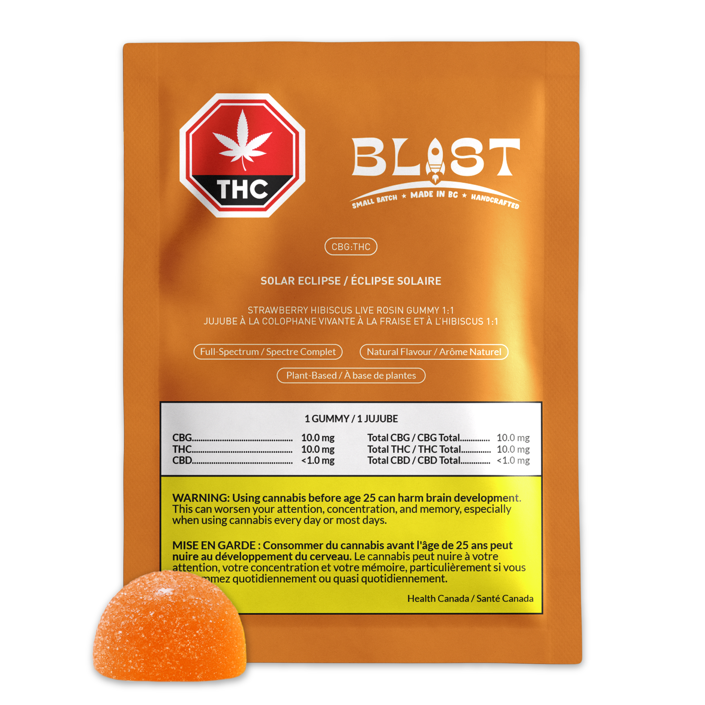 Solar Eclipse - Live Rosin THC:CBG 1:1