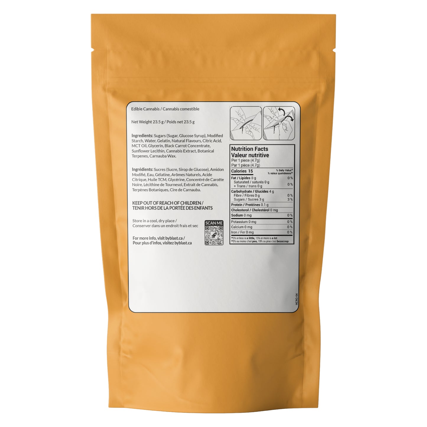 Ruby Grapefruit - Live Rosin Higher Chewz CBG:THC 5:1