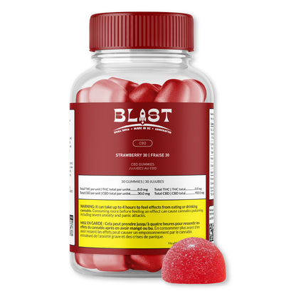Mighty Strawberry 30mg – CBD Gummies