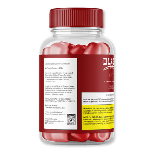 Mighty Strawberry 30mg – CBD Gummies