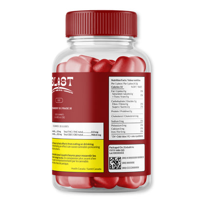 Mighty Strawberry 30mg – CBD Gummies