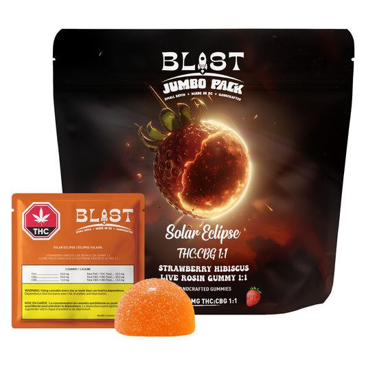 Jumbo Pack - Solar Eclipse CBG:THC Live Rosin