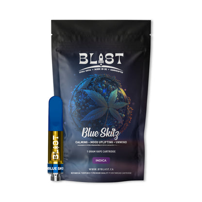 Blue SKITZ Vape Cartridge