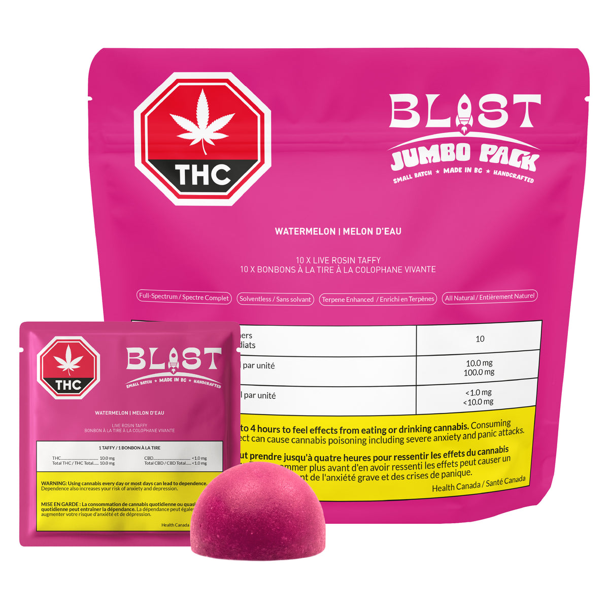 Jumbo Pack - Watermelon Taffy Chewz
