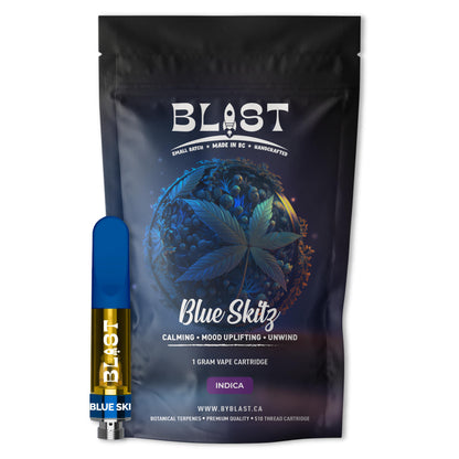Blue SKITZ Vape Cartridge