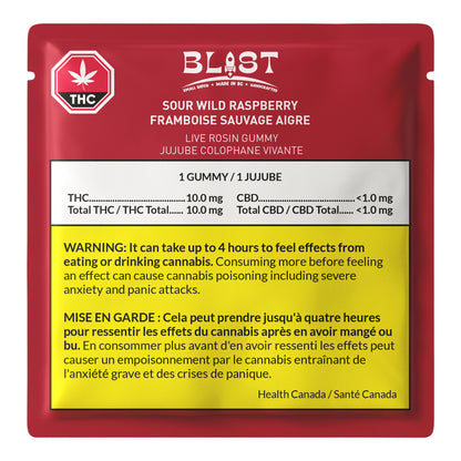 Jumbo Pack - Sour Wild Raspberry Live Rosin