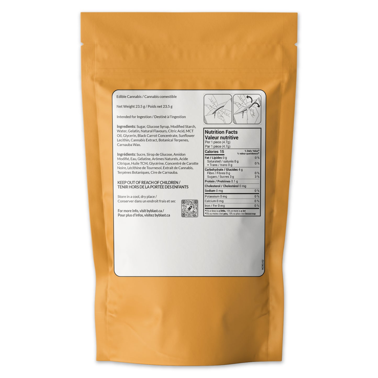 Ruby Grapefruit - Live Rosin Higher Chewz CBG:THC 5:1